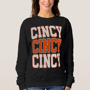 CINCY "NATI Cincinnati OH Matching Family Couple T Sweatshirt