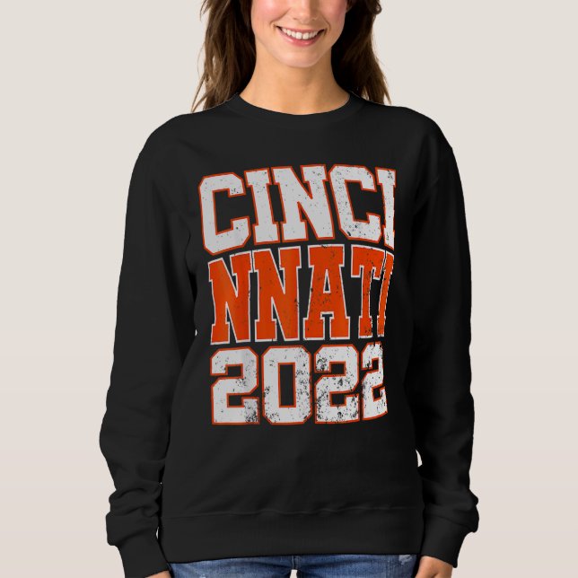 Cincy 'nati Matching Family Couple Travel 2022 Spa Sweatshirt (Vorderseite)