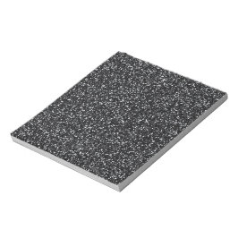 Cinder Black Glitzer Notizblock