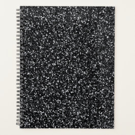 Cinder Black Glitzer Planer