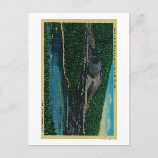 Cinder Cone in Lassen Volcanic National Park Postkarte (Vorderseite)