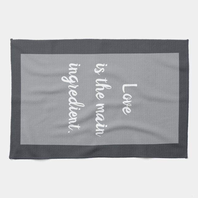 Cinder - weiß geschirrtuch (Horizontal)