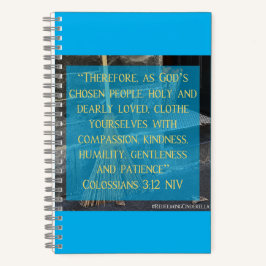 Cinderella Colossians 3:12 Notebook Notizbuch