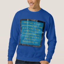 Cinderella Colossians 3:12 Sweatshirt