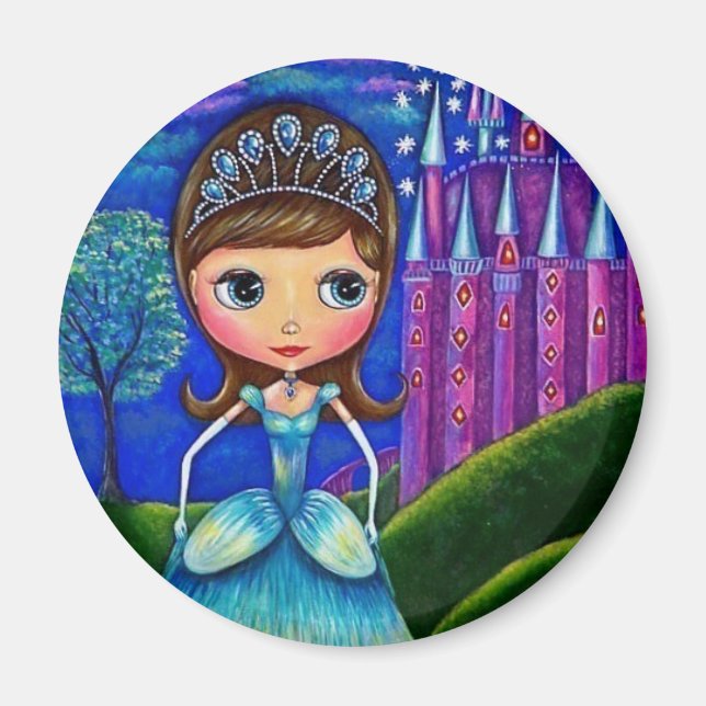 Cinderella Doll Magnet (Vorne)