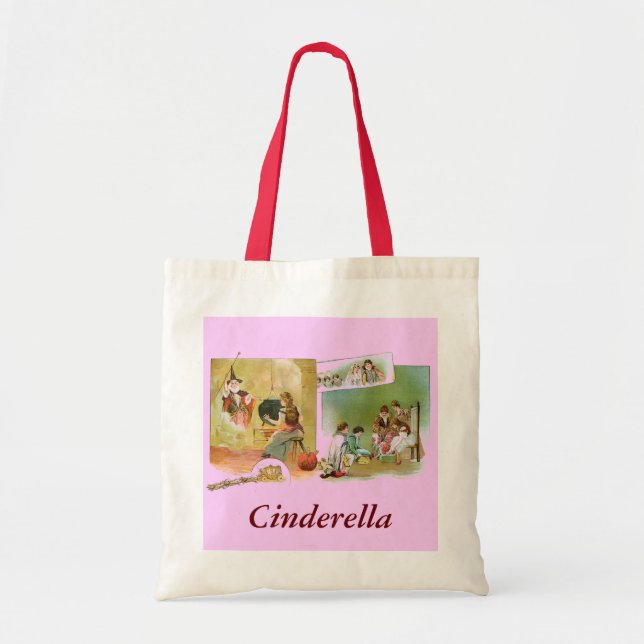 Cinderella Fairytale Tote Bag Tragetasche (Vorne)