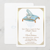 Cinderella Glass Slipper Elegantes Brautparty