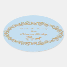 Cinderella Party Vielen Dank, Aufkleber