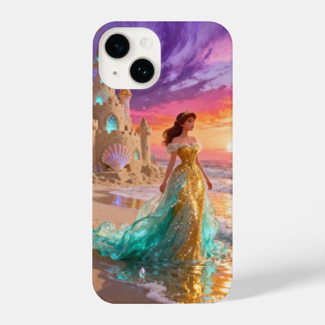 Cinderella Princess iPhone 14 Case – Cute Fairy Ta iPhone Hülle (Rückseite)