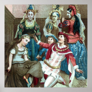 Cinderella Print Poster