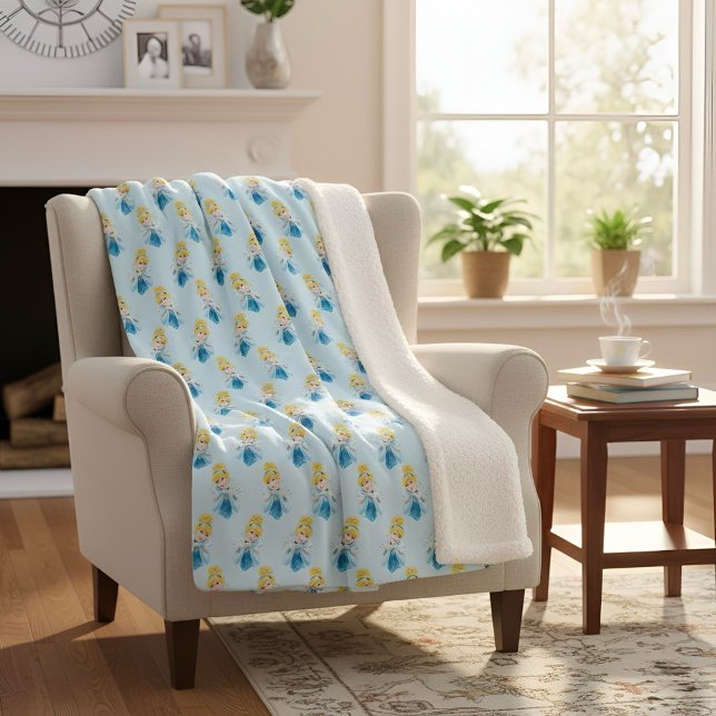 Cinderella Sherpa Blanket Sherpadecke (Von Creator hochgeladen)