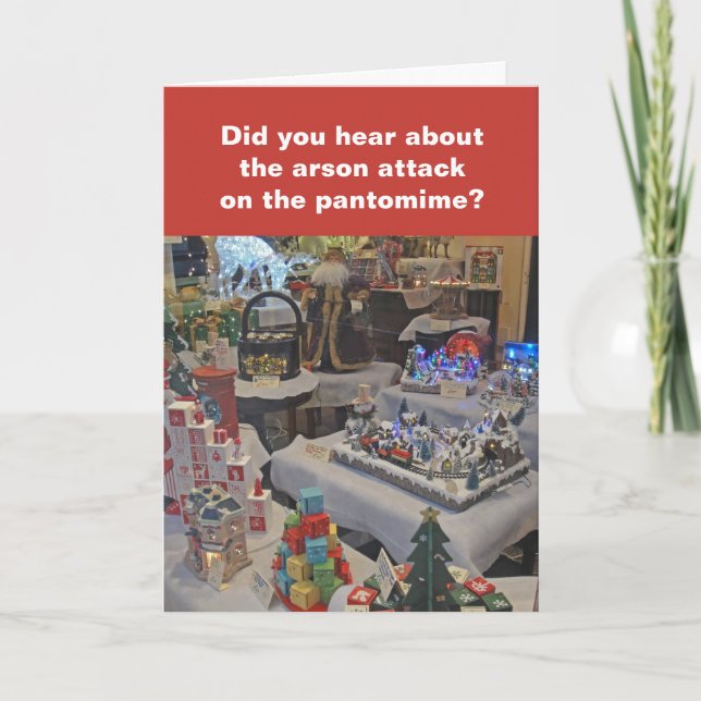 Cinders Feiertagskarte (Vorderseite)