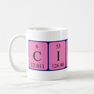 Cindi Periodenname Tasse