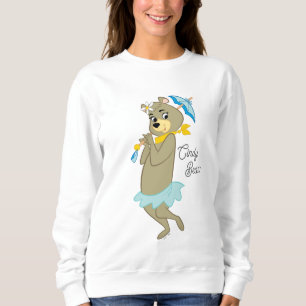Cindy Bear Holding Parasol Sweatshirt
