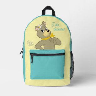 Cindy Bear Playful Pose Bedruckter Rucksack