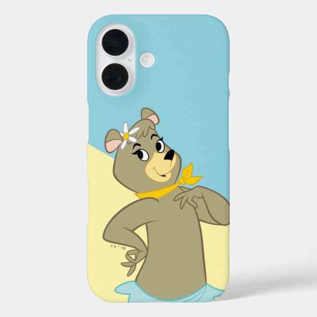 Cindy Bear Playful Pose Case-Mate iPhone Hülle (Rückseite)