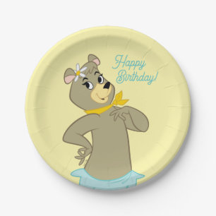 Cindy Bear Playful Pose Pappteller