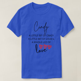 Cindy Colorful Liebe T-Shirt
