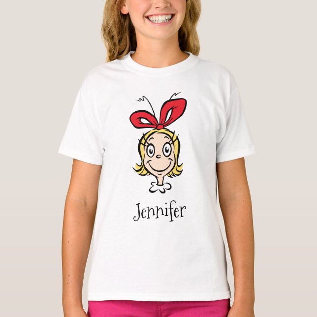 Cindy-Lou Who is Nice T-Shirt (Vorderseite)