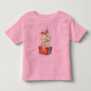 Cindy Lou Who und Max an einem Geschenk Kleinkind T-shirt