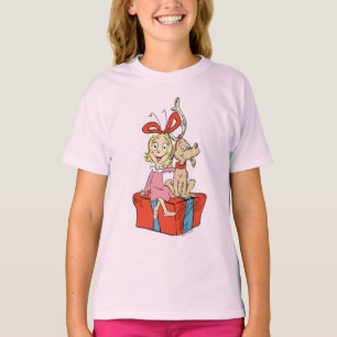 Cindy Lou Who und Max auf einem Geschenk T-Shirt