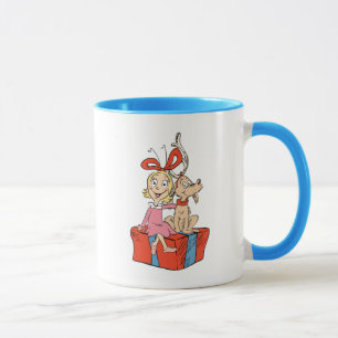 Cindy Lou Who und Max auf einem Geschenk Tasse