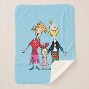 Cindy Lou Whos Familienporträt Sherpadecke