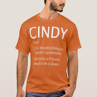 Cindy Name Geschenk 27 T-Shirt