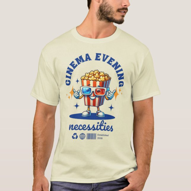 Cinema Abend Necessities T - Shirt (Vorderseite)