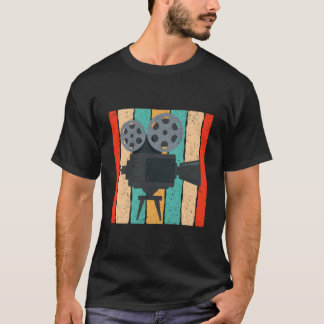 Cinema Camera Movie Projector T-Shirt