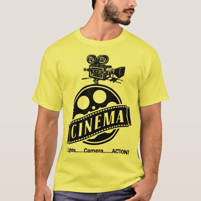 CINEMA Logo & Grafik-T - Shirt (Vorderseite)