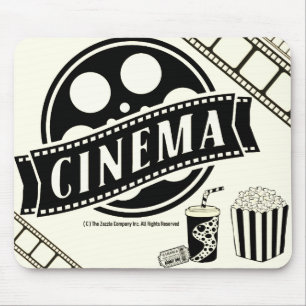 *CINEMA* Logo- und Grafikmousepad Mousepad