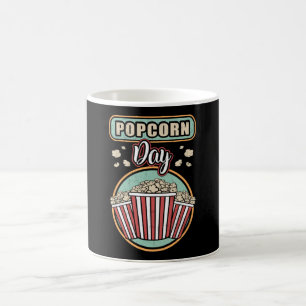 Cinema Popcorn Day Movie Snack Pop Filmgeschenk Id Kaffeetasse