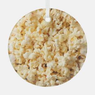 Cinema Popcorn Full Background. Ornament Aus Glas