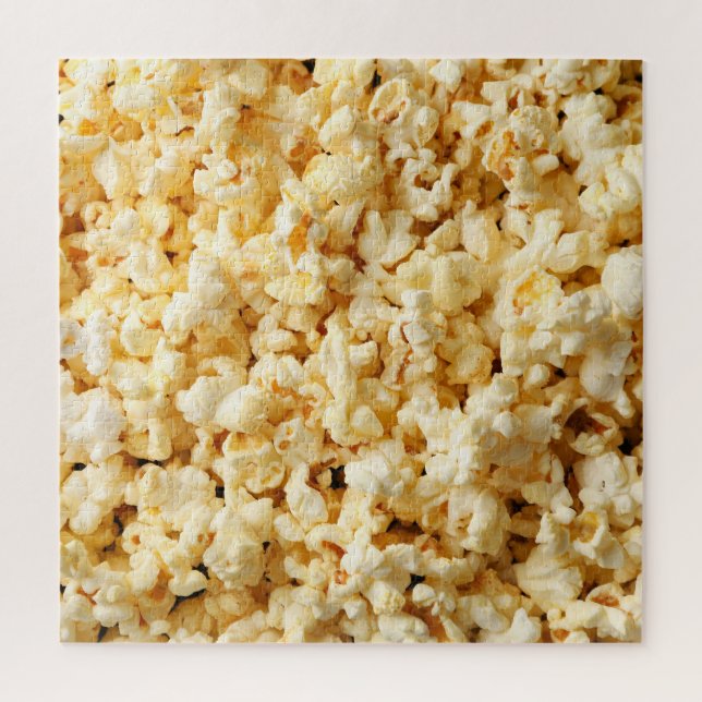 Cinema Popcorn Full Background. Puzzle (Vertikal)