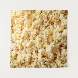 Cinema Popcorn Full Background. Wandteppich