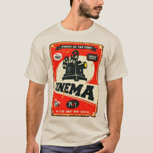 CINEMA Poster T - Shirt der 1960er Jahre