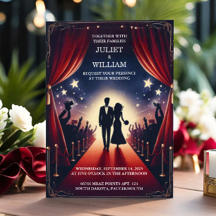 Cinema Retro Kinokarte Beliebteste Hochzeit Einladung