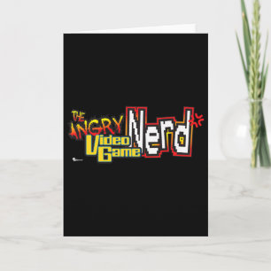 Cinemacre Angry Video Game Nerd Logo Premium Karte