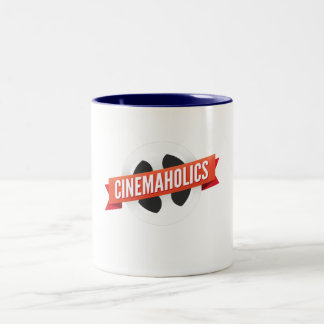 Cinemaholics Kaffee-Tasse Zweifarbige Tasse
