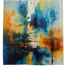 Cinematic Art | Modernes Blau und Orange