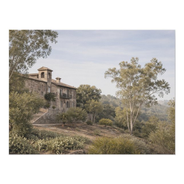 Cinematic Mist Villa, Toledo Spanien Poster (Vorderseite)