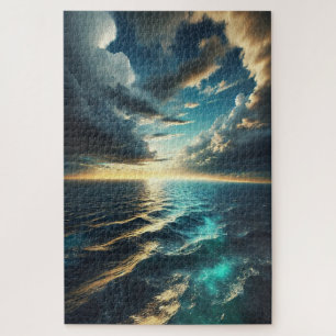 Cinematic Ocean Horizon - Puzzle der bildenden Kün
