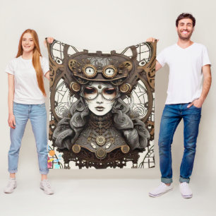 "Cinematic Steampunk" Fleecedecke