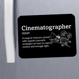 Cinematographie Definition - Film 3" x 4" Flex Magnet