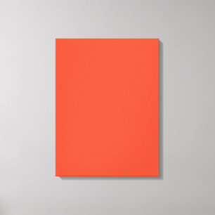 Cinnabar Solid Color   Classic   elegant Leinwanddruck