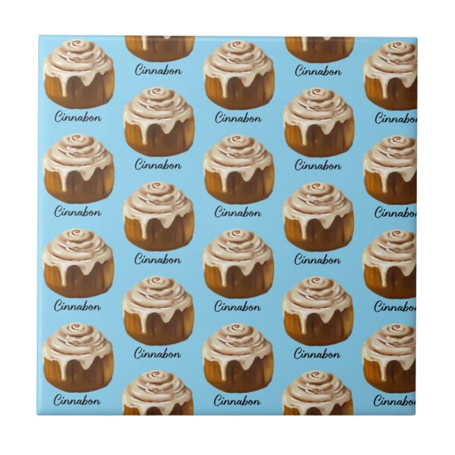 Cinnabon Fliese (Vorderseite)