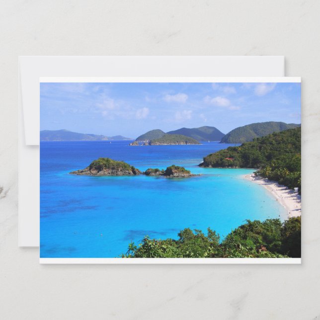 Cinnamon Bay Save the Date Card (Vorderseite)