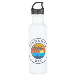Cinnamon Bay, St. John, Usvi Faded Classic Style Edelstahlflasche