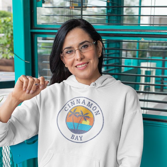 Cinnamon Bay, St. John, Usvi Faded Classic Style Hoodie (Von Creator hochgeladen)